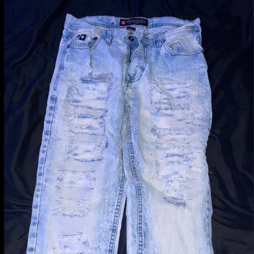South pole ripped jeans